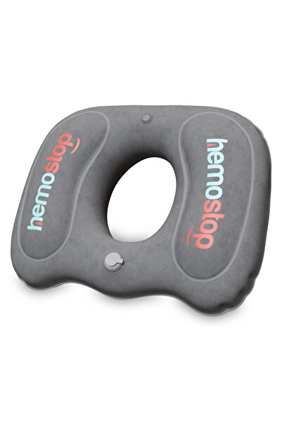 HemoStop Pernă gonflabilă ergonomică pentru confort la ședere, suport lombar ...