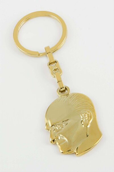 ZERO LAND Nhrhls Ataturk Metal (114922) Keychain-Silver Color