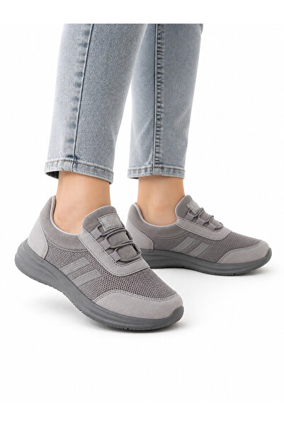 BlackSea BLACK SEA Kadın File Detaylı Nefes Alan Günlük Sneaker 602