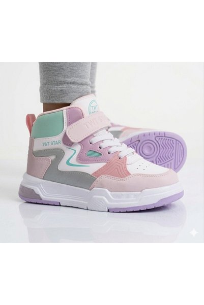 pediashoes Unisex Velcro Non-Slip Sole Children's Sneaker Sports Shoes