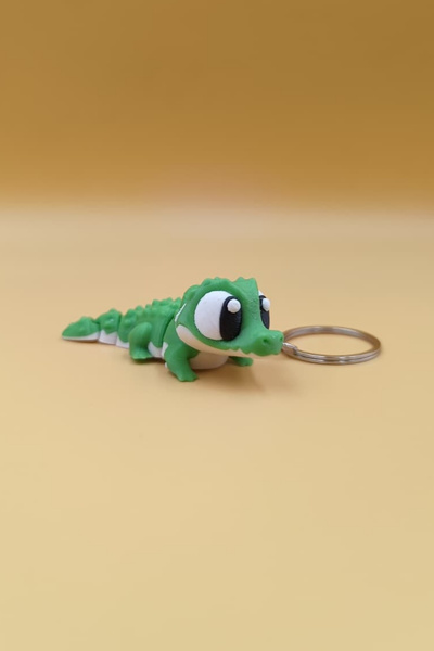Rodopiva Breloc crocodil drăguț și mobil - Breloc mobil, ornament pentru geantă