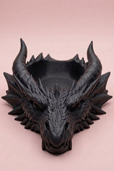 Feny Studio Desktop Organizer with Viserion Dragon Figure, Keychain Bowl, Got...