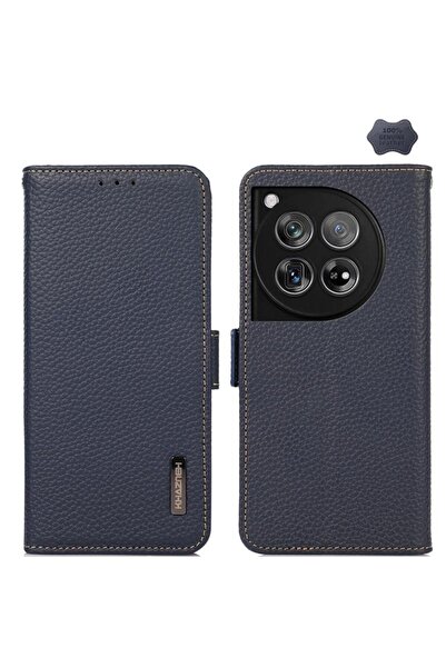 KHAZNEH Side-Magnetic θήκη Πορτοφόλι Blue (OnePlus 12 5G)