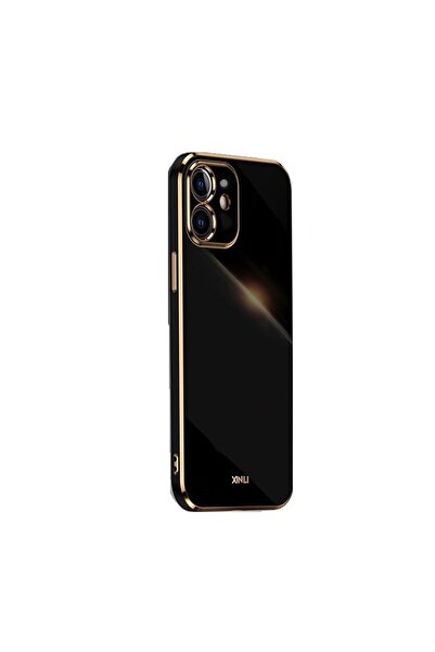 Xinli Straight Θήκη Σιλικόνης Black (Apple iPhone 12)
