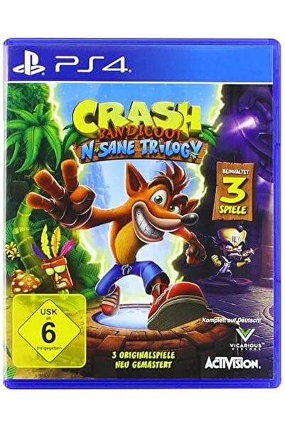 ACTIVISION PS4 CRASH BANDICOOT N SANE TRILOGY ( Koruma Jelatinsiz )