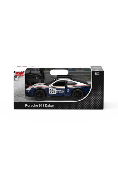 Rastar REMOTE CONTROL CAR PORSCHE 911 DAKAR 1 TO 14 SCALE