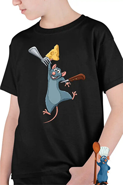 OEM Tricou Copii Baieti Ratatouille Remy Bucatarie