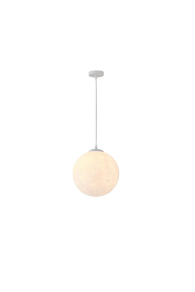 EUROLAMP Lustră suspendată Selini Albă 30 x 137 cm