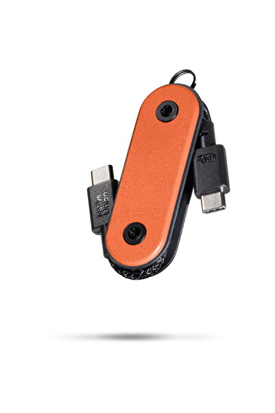 Native Union Cablu de buzunar (USB-C - USB-C), oxyfire
