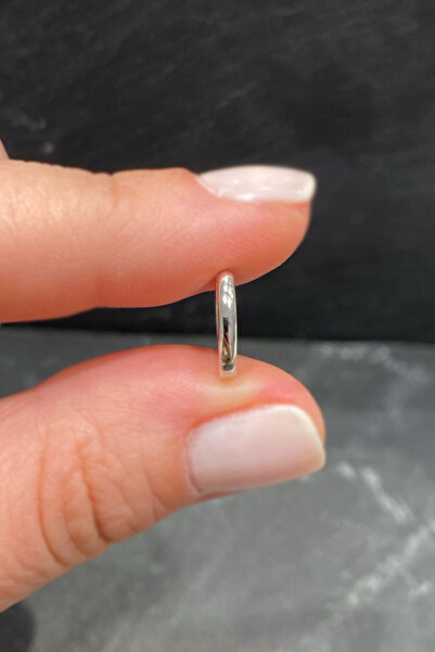 La femme by begum Taşsız Yuvarlak Halka Silver Gümüş Halka Piercing,helix,tra...
