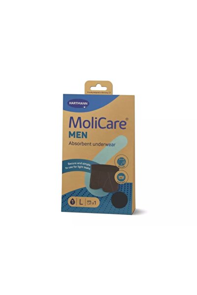 MOLICARE Men Yıkanabilir Emici Külot – Erkek İdrar Kaçırma İç Çamaşırı 82 ml ...