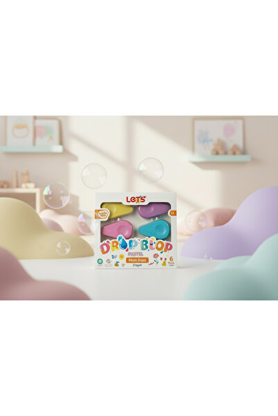 Lets Dropblop Crayon 6 Pastel Colors
