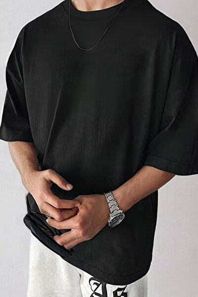 ZOKAWEAR Unisex Real Oversize Fit Premium Fabric Cotton Basic Plain Unprinted...