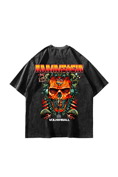 Sekizbiraltı Μπλουζάκι Rammstein Völkerball με στάμπα, υπερμεγέθη, unisex, πλ...