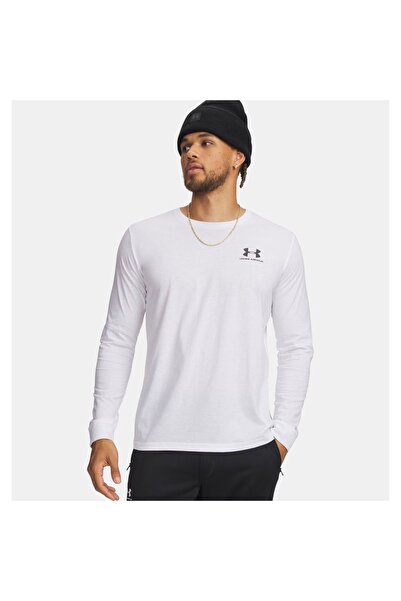 Under Armour , UA SPORTSTYLE LEFT CHEST LS 1329585-100, 1329585-100, Male, White
