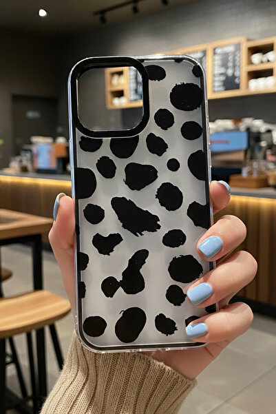 Nezih Case iPhone 15 Pro Max Uyumlu Darbelere Dayanıklı Mat Görünümlü Leopar ...