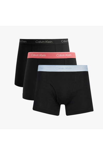 Calvin Klein Trunk 3'Lü Erkek Pembe Boxer