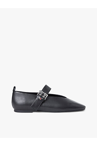 Tommy Hilfiger Kadın TJW Buckle Babet