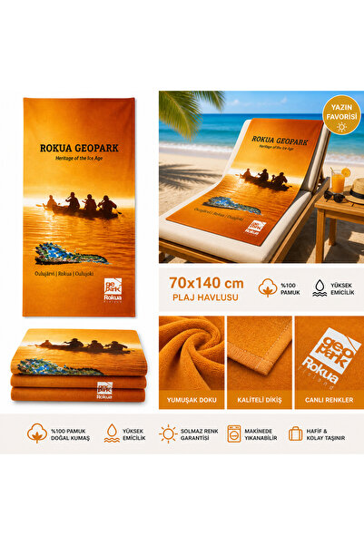 YUYİ 70*140 Large Size Cotton Highly Water Absorbent Beach Towel