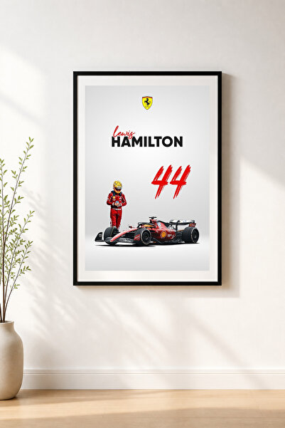 Sekiz8 Minimalist Black Framed Art Poster - Digital Print Mod-2
