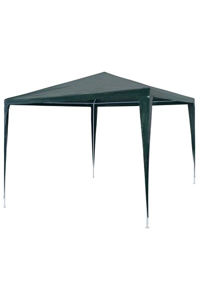 vidaxl Cort de petrecere, verde, 3 x 3 m, PE