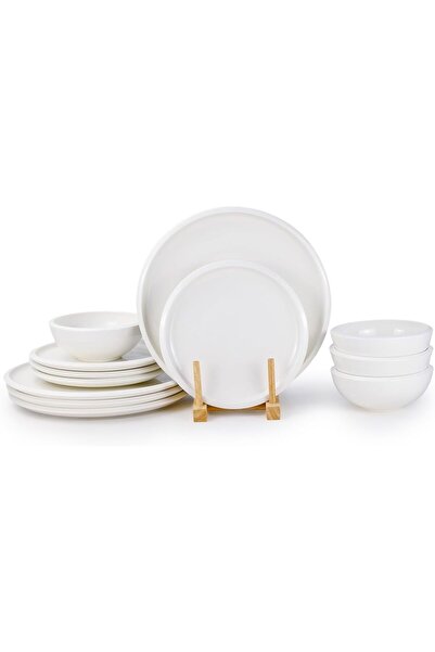 Generic Cuisine Art MMI Luxury Chinese Porcelain Dinner Set, 12 Pieces - Clas...