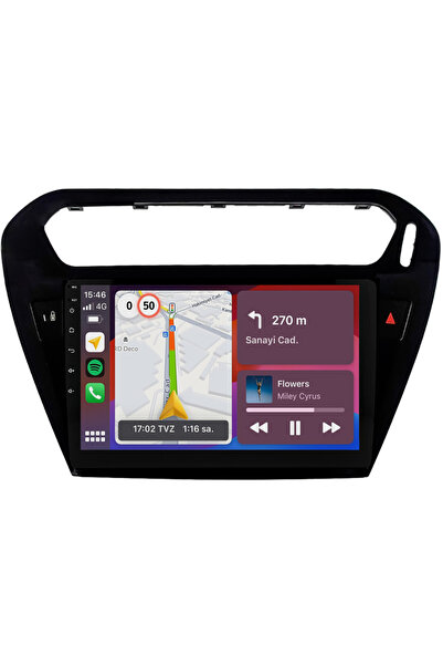 VALEO Citroen C-Elysee Android Multimedya Sistemi (2012-2024) | 4GB RAM, 64GB...