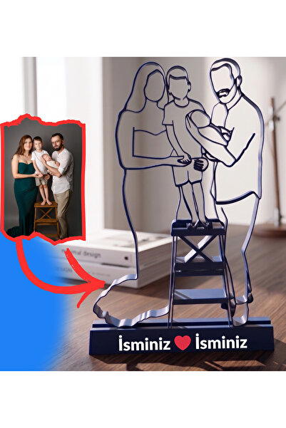 Kişiye Özel Fotoğraftan 3D Baskı Portre l Kişiselleştirilebilir