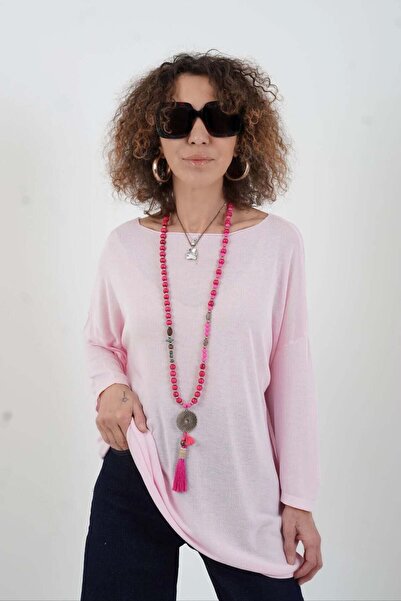Zelish My Sister Three-Quarter Sleeve Knitwear Sweater