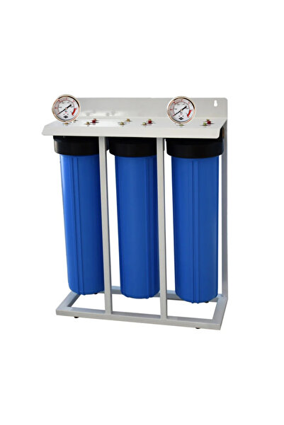 Eiger Filter Eiger Τριπλή Συσκευή Big Blue 20″ x 4.5″ έξοδος 1″ Κεντρικής Παρ...
