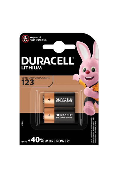 Duracell Ultra 123, μπαταρίες, 3V, 2 τεμάχια