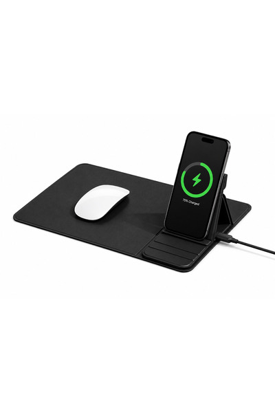 OEM Mouse Pad cu Încărcare Wireless 15W, Multifuncțional, Suport Telefon Inte...