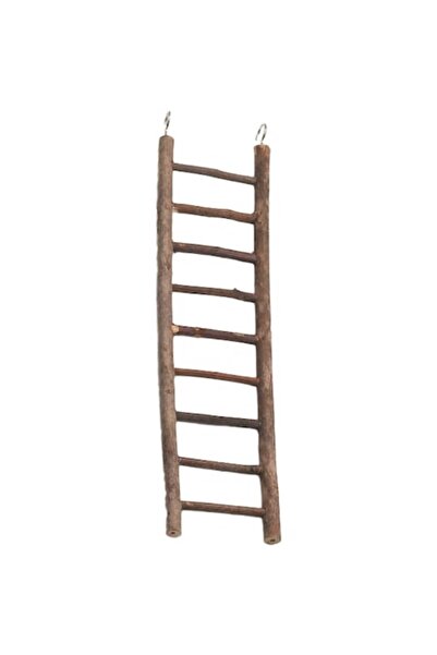 OEM Jucărie pentru papagali, scară din lemn cu 9 trepte, 39 CM