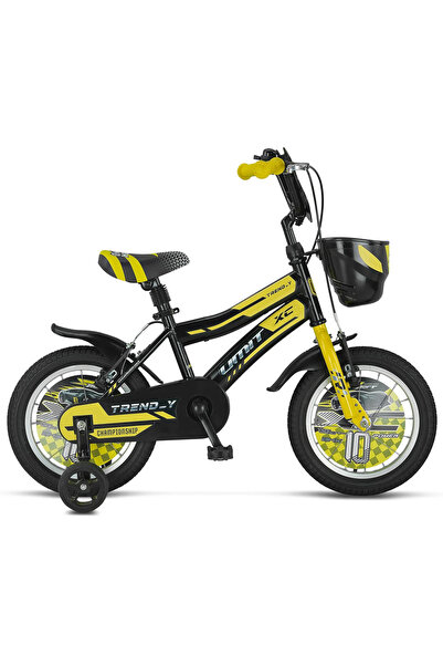 Ümit 1402 TREND-Y-BMX-SEPET-V-ERKEK ÇOCUK BİSİKLETİ 14 JANT SİYAH SARI
