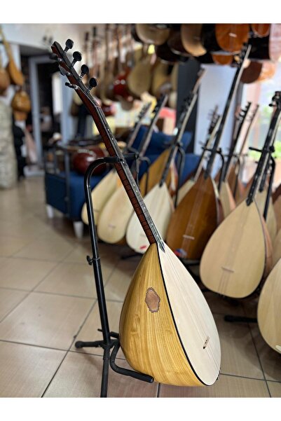 Bircanmüzik Yaprak Dut Tekne Kısa Sap Bağlama (kılıf, yedek tel ve mızrap hed...