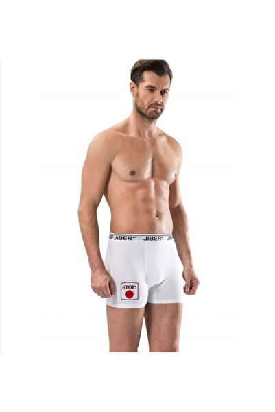 Stimor JİBER 154 Erkek Baskılı Strech Boxer
