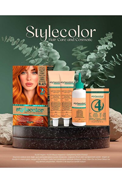 stylecolor Bitkisel İçerikli Vegan Krem Saç Boyası