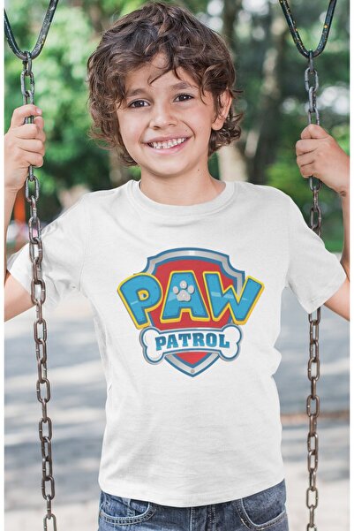 SEVBANO Tricou pentru copii cu imprimeu Paw Petrol, unisex, cu desene animate...