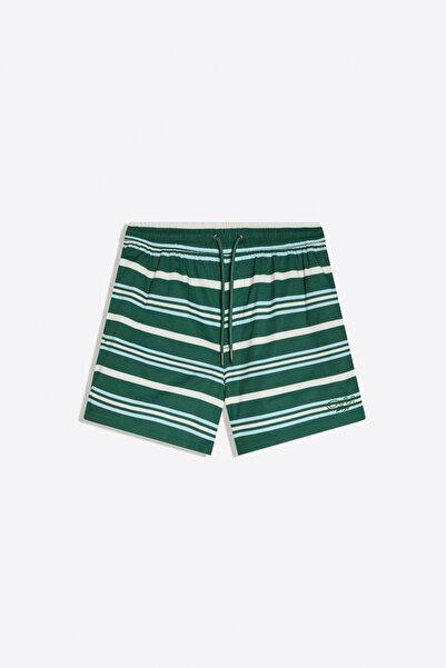 Bershka Boxy fit çizgili mayo