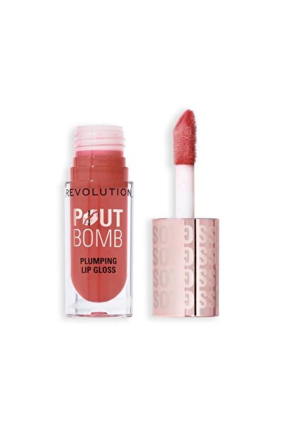 Revolution Pout Bomb Melba Warm Peach Plumping Lip Gloss