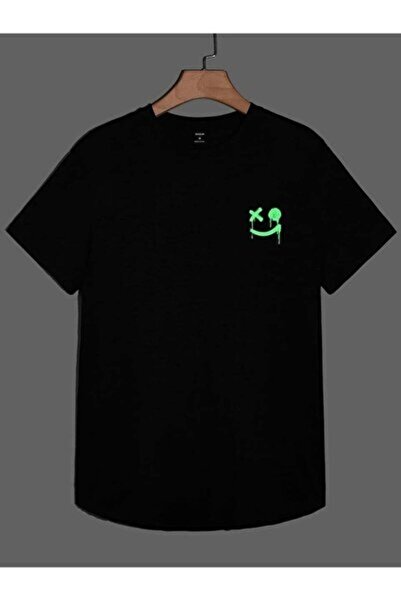 yiou trendy clothing تي شيرت مطبوع كبير الحجم باللون الأسود للجنسين من CLASSY...