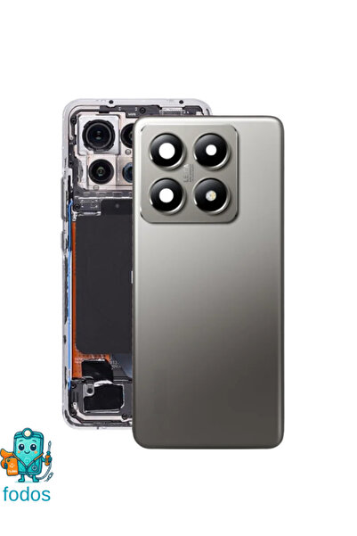 Fodos Xiaomi Mi 14T Pro Arka Kapak - Arka Pil Batarya Kapağı Kamera Lensli - ...