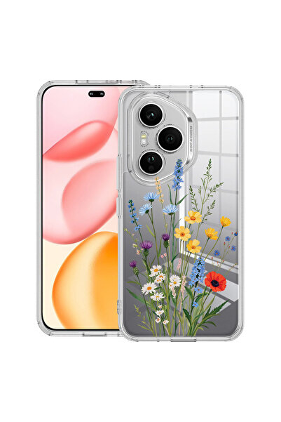 bestcase Αντικραδασμική Θήκη για Honor 400 Pro, Χαριτωμένο Ανθοδέσμη, 2059641...