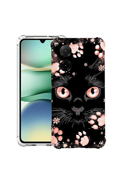 bestcase Αντικραδασμική Θήκη για Xiaomi Redmi A5 (173mm), Μαύρη Γάτα, 2030996...