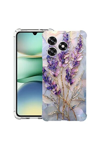 bestcase Husă Antișoc pentru Honor 400 Lite, Florală - Hortensie Aurie, 20386...