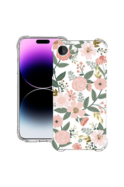 bestcase Αντικραδασμική Θήκη για Apple iPhone 16e / 17e, Φλοράλ - Σχέδιο Λωτο...