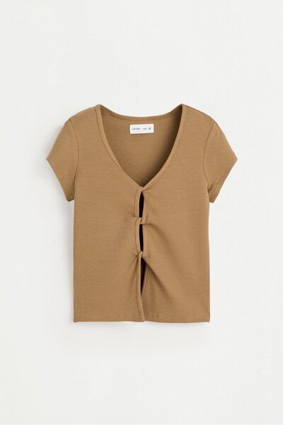 LEFTIES Pencere detaylı fitilli top