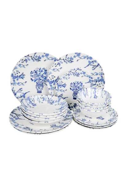 Cooker Porcelain Dinner Set, 16 pcs