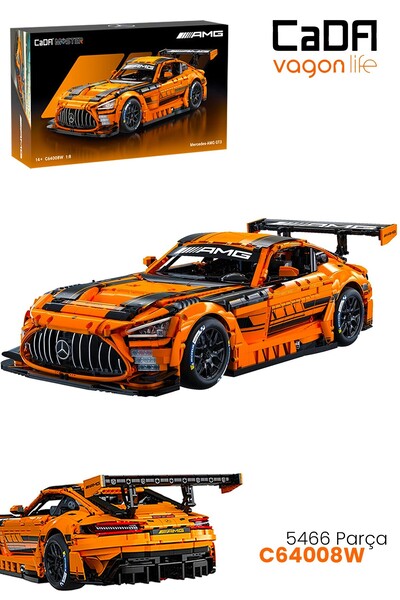 Vagonlife Cada Master 1:8 Mercedes-Amg Gt3 C64008W – 5466 Pieces Premium Raci...