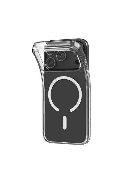Puro Husă transparentă ultra-subțire MagSafe din TPU pentru iPhone 17 Pro Max